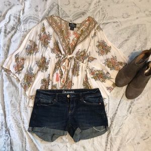 AEROPOSTALE JEAN SHORTS